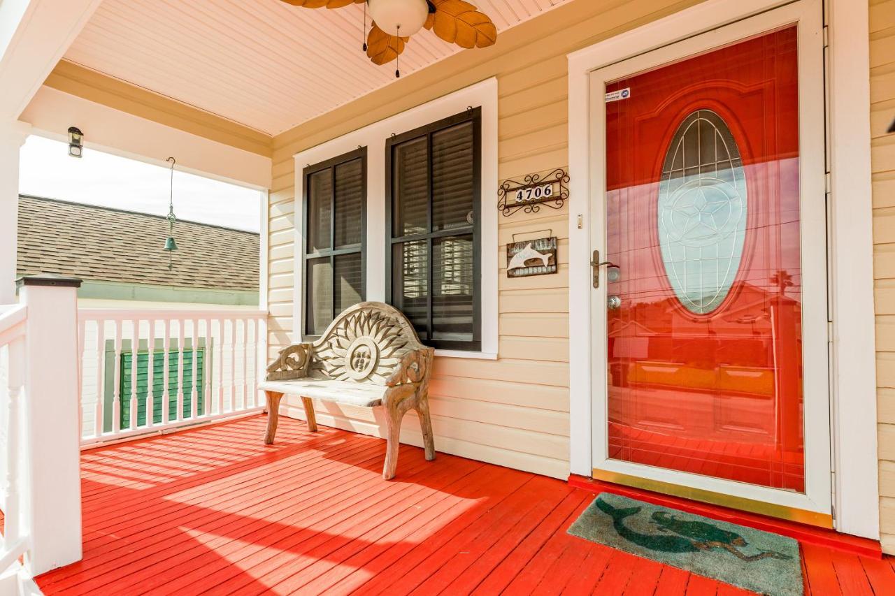 Villa Nautical Niche- Upstairs Galveston Exterior foto