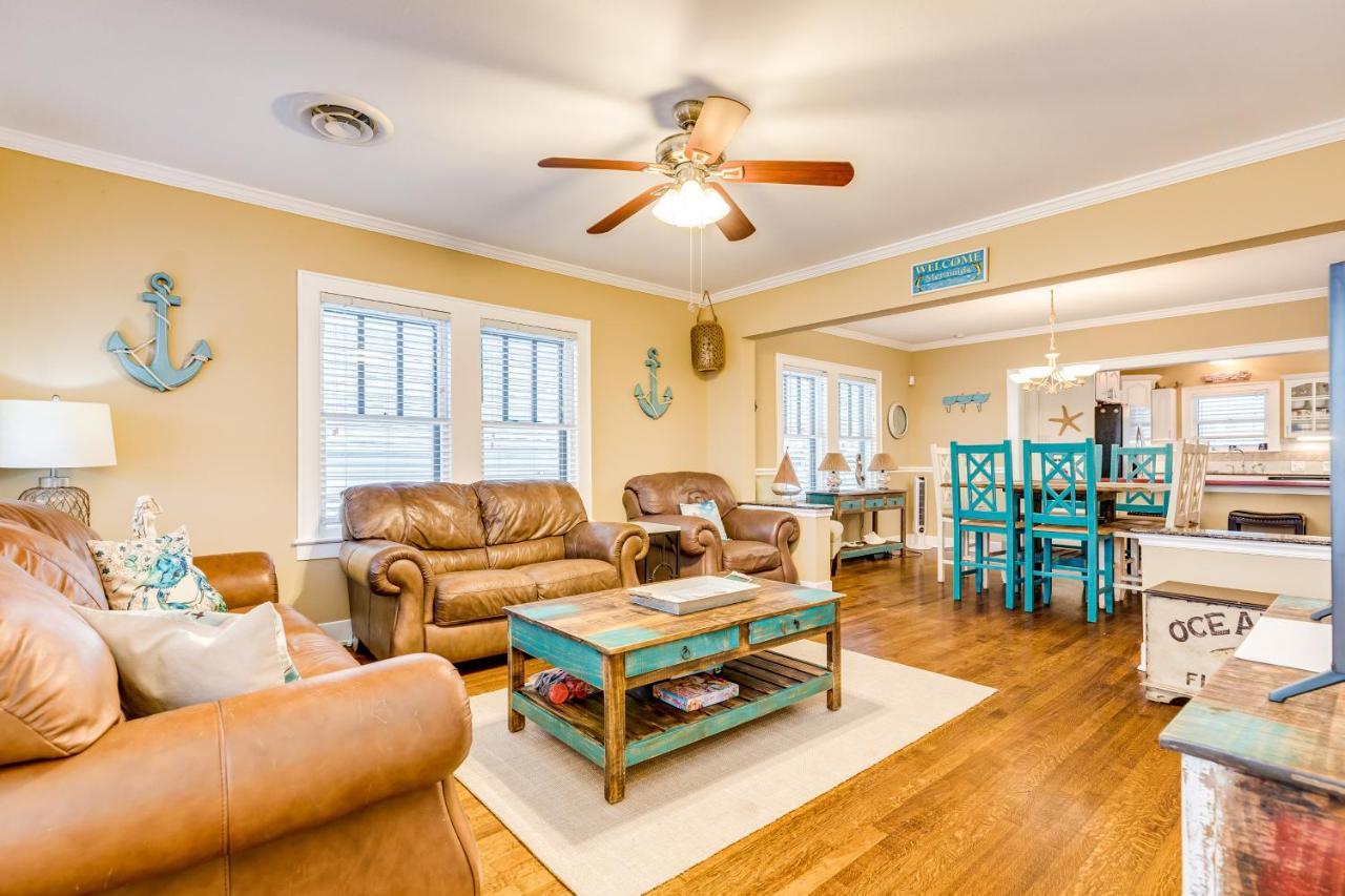 Villa Nautical Niche- Upstairs Galveston Exterior foto